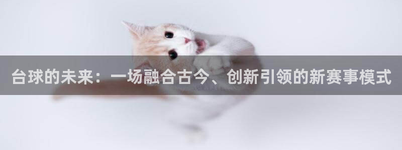  vsport体育最新消息：台球的未来：一场融合古今、创新引领