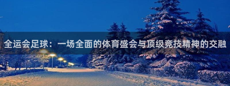  VSport胜利因你更精彩：全运会足球：一场全面的体育盛会与